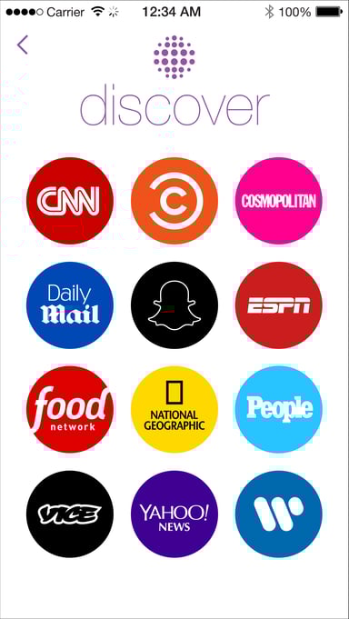snapchat discover