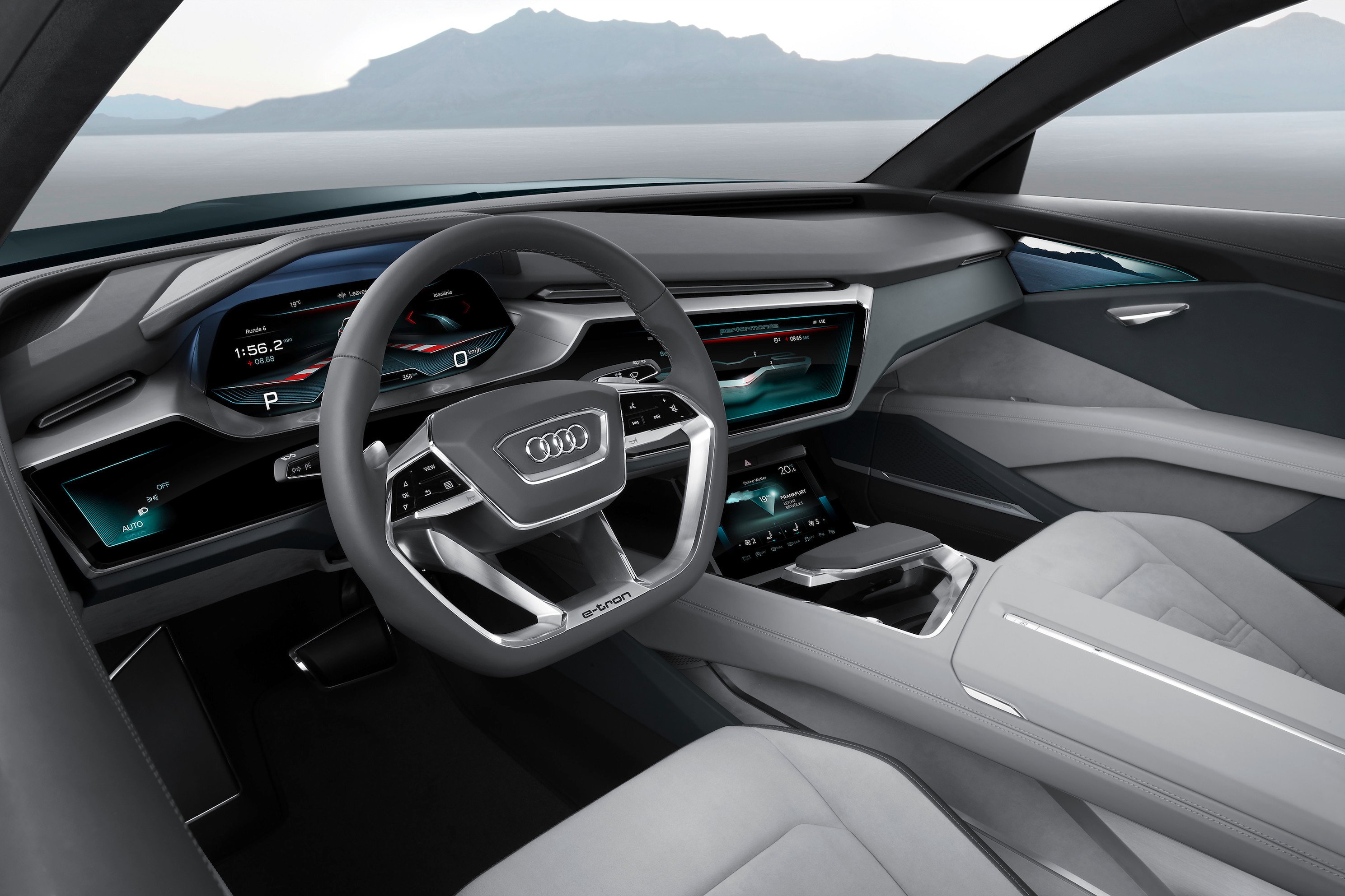 Audi Etron Quattro interior