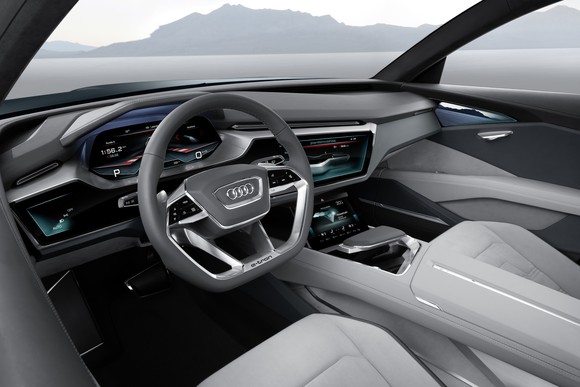 Audi Etron Quattro interior