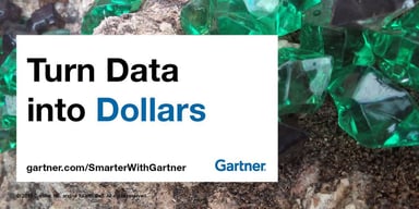 IT - data into dollars - Gartner