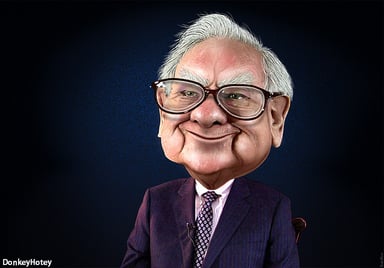 buffett painting for berkshire like companies