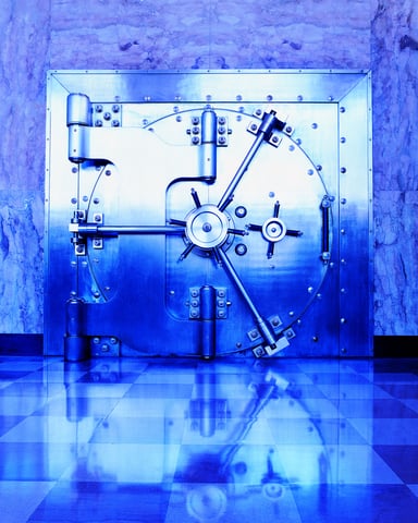 Security vault door