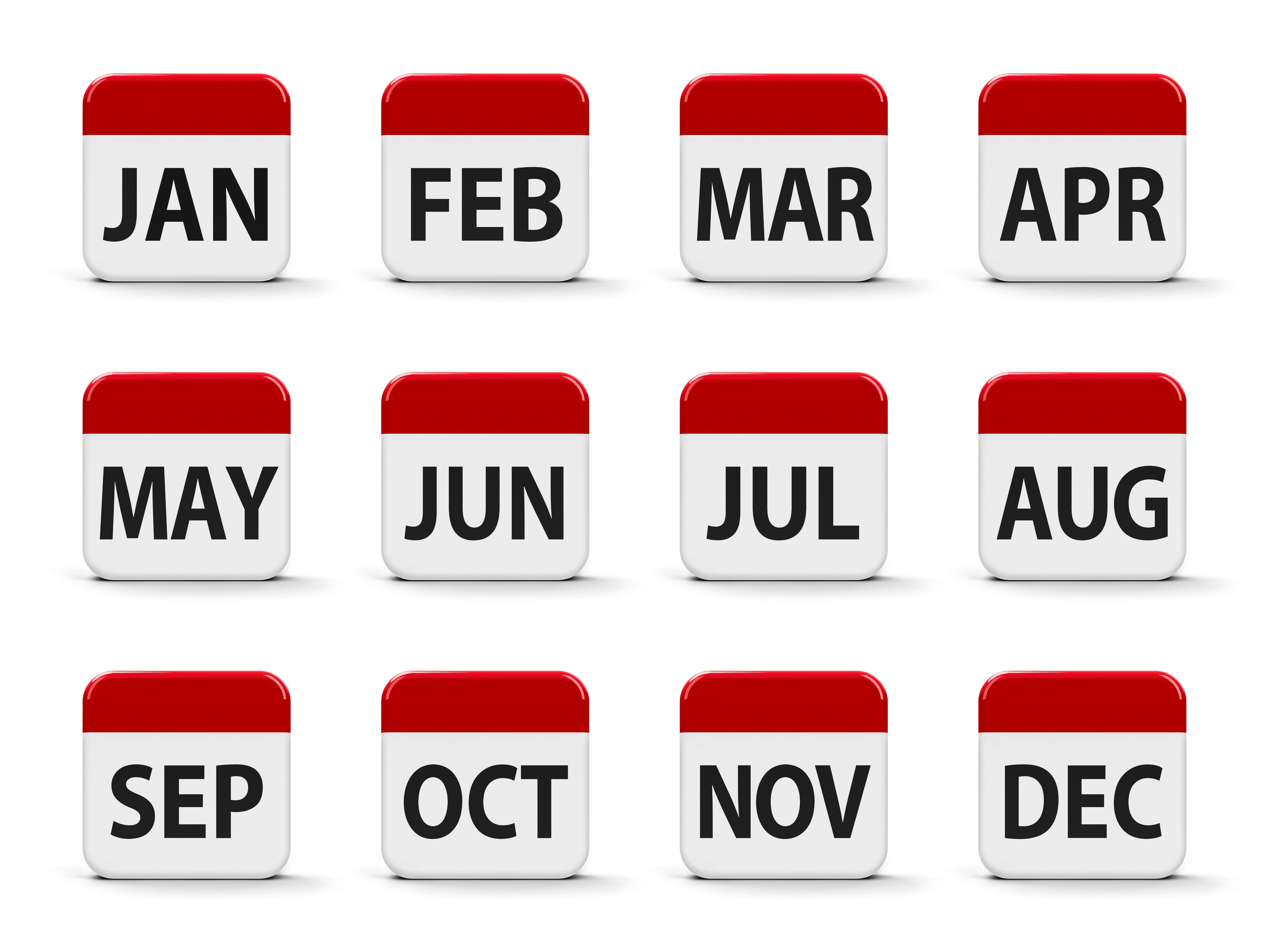 months of the year