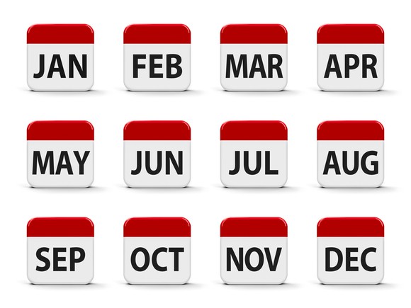 months of the year
