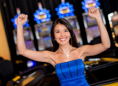 gambling casino asian female getty