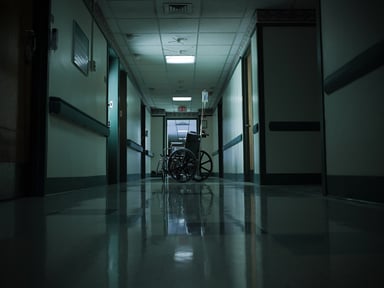 105 hospital hallway getty