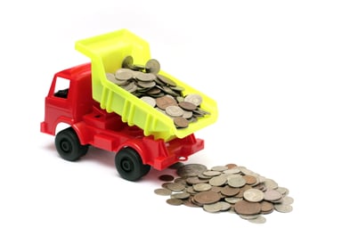 109 dumptruck coins getty