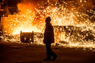 iron ore steel smelter mining getty