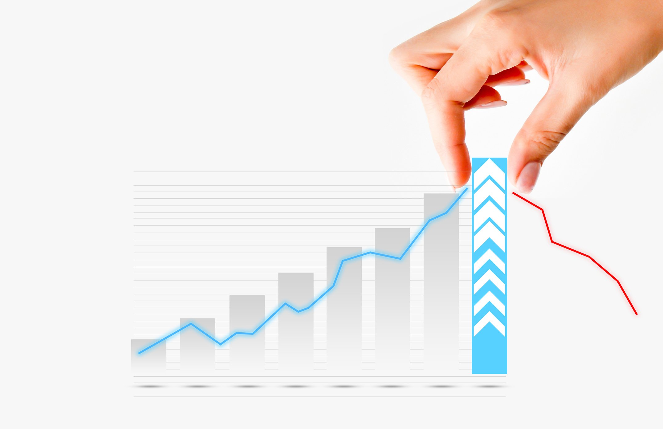 141 stock up graph getty