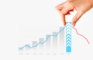 141 stock up graph getty