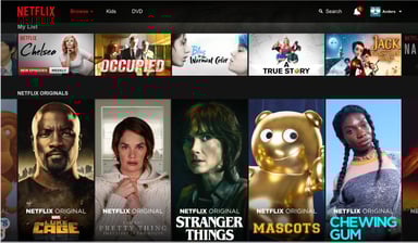 NFLX originals posters