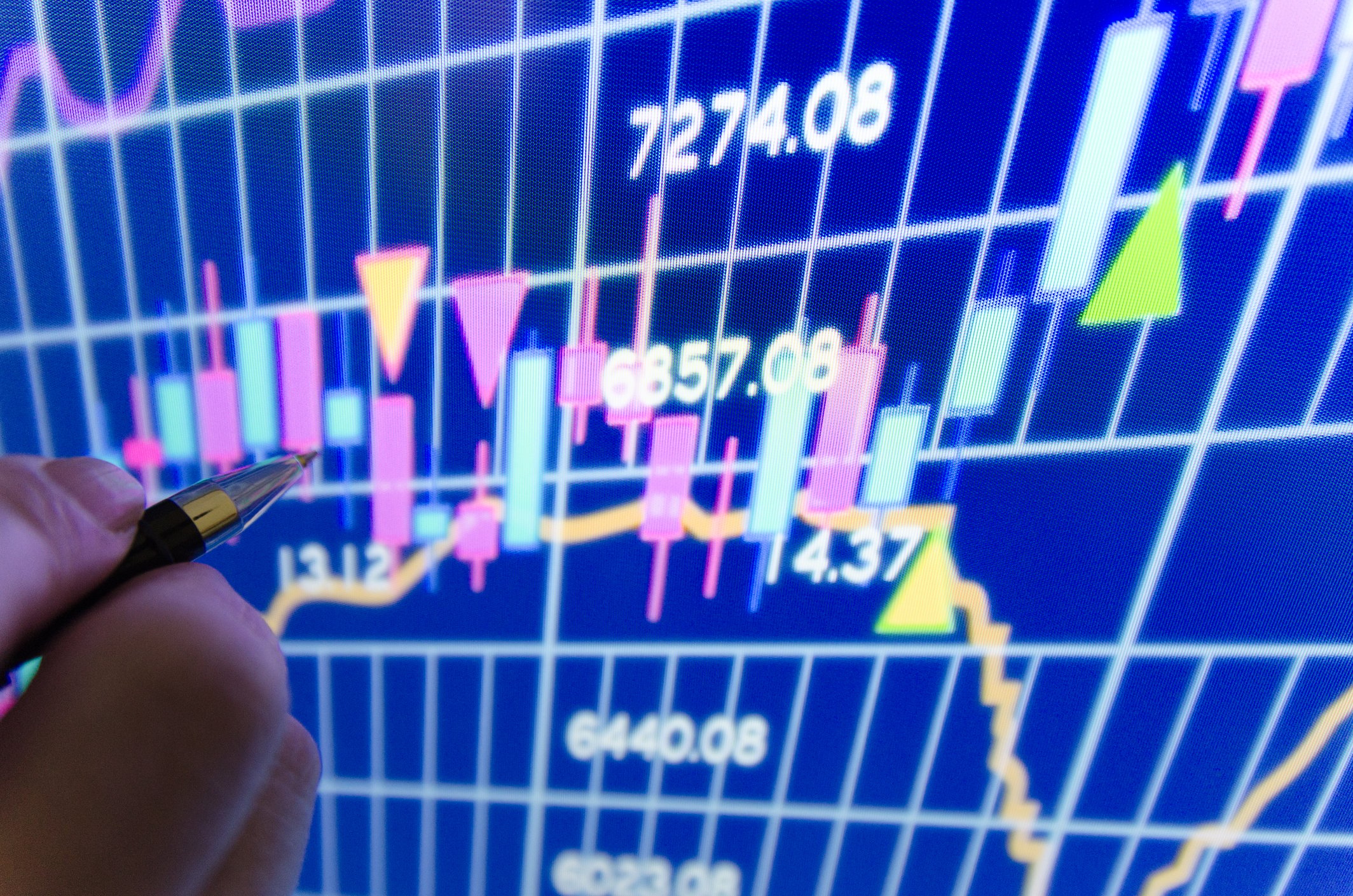 Picture of stock chart