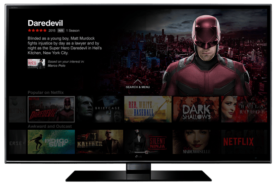 Netflix original content.