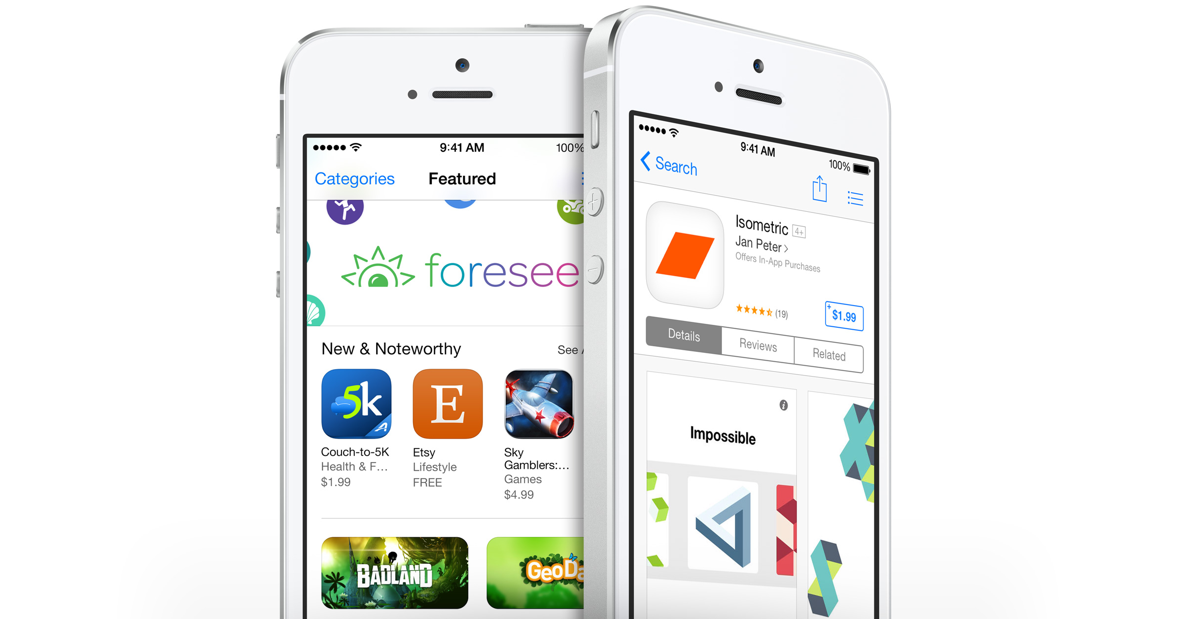 Apple's App Store on iPhone