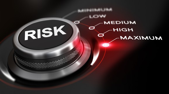 A conceptual image depicting high risk.