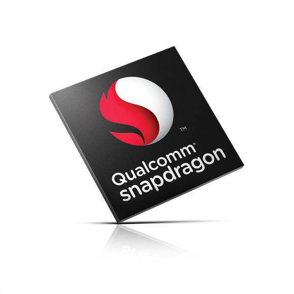 Snapdragon processor chip. 
