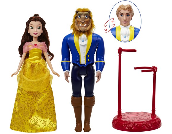 Hasbro's Beauty and the Beast dolls