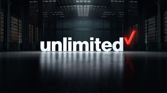 Verizon's unlimited logo.