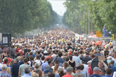 crowd