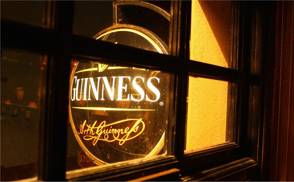 Diageo's iconic Guinness brand.
