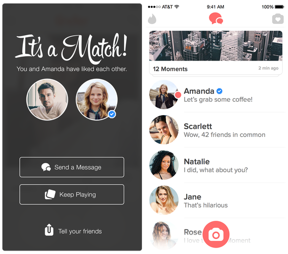 A feature of the Tinder app that now allows users to become "verified". 