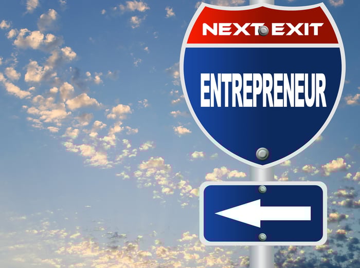 Entrepreneur sign