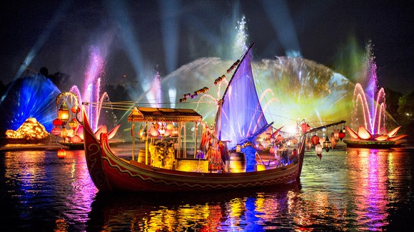 The Rivers of Light show making its debut on Friday night.