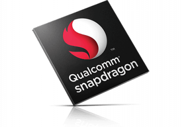 A render of a Qualcomm Snapdragon mobile chip. 