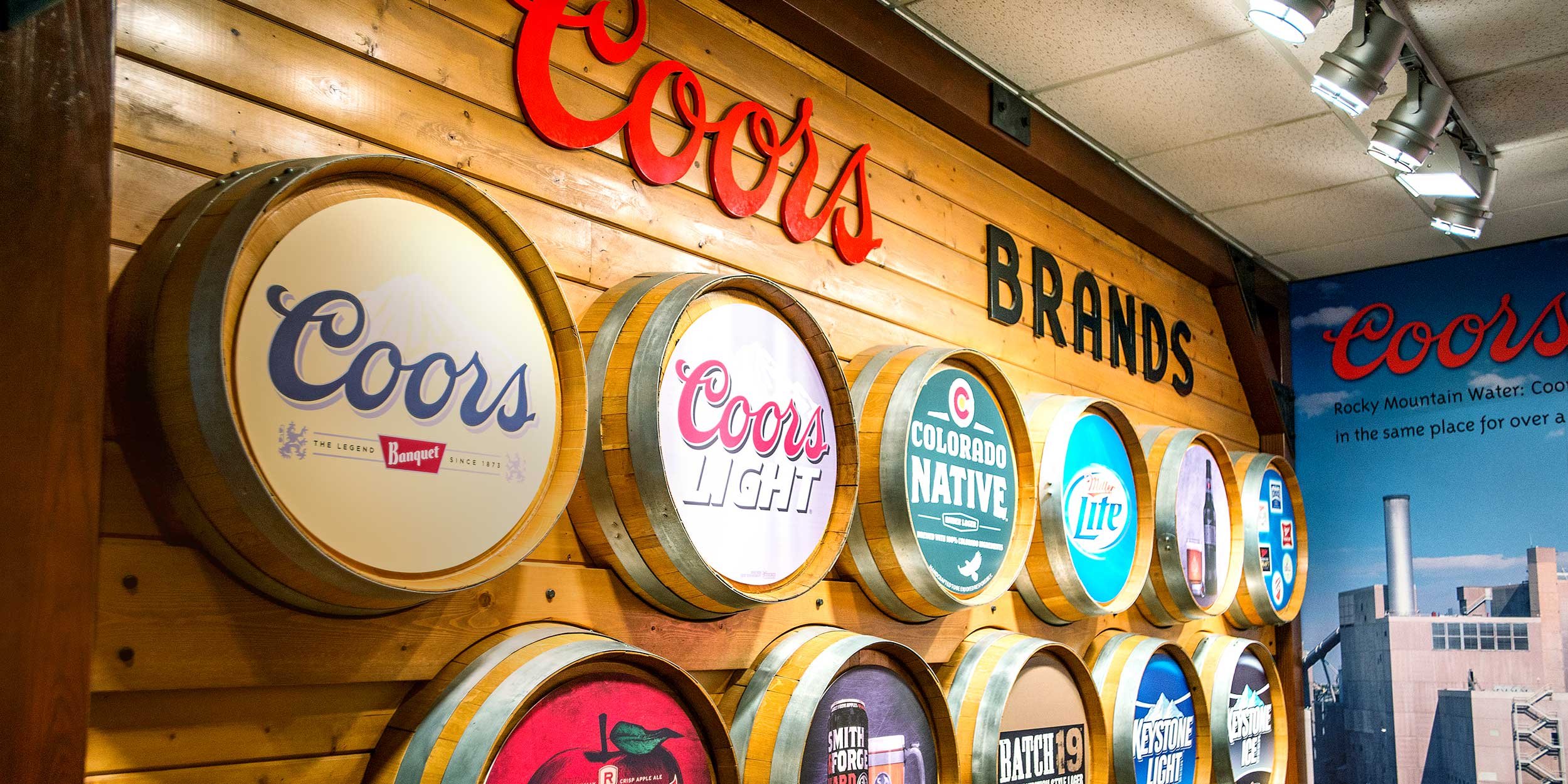 Coors brand barrels