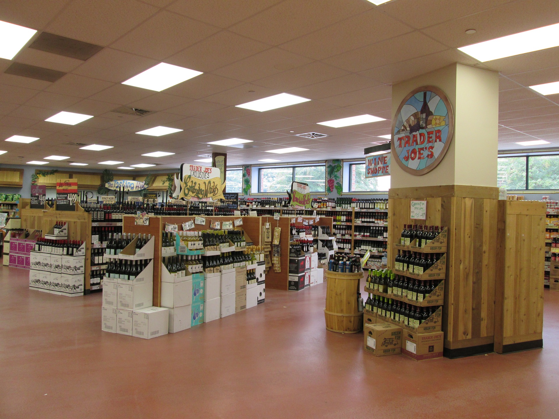 The inside of a Trader Joe's.