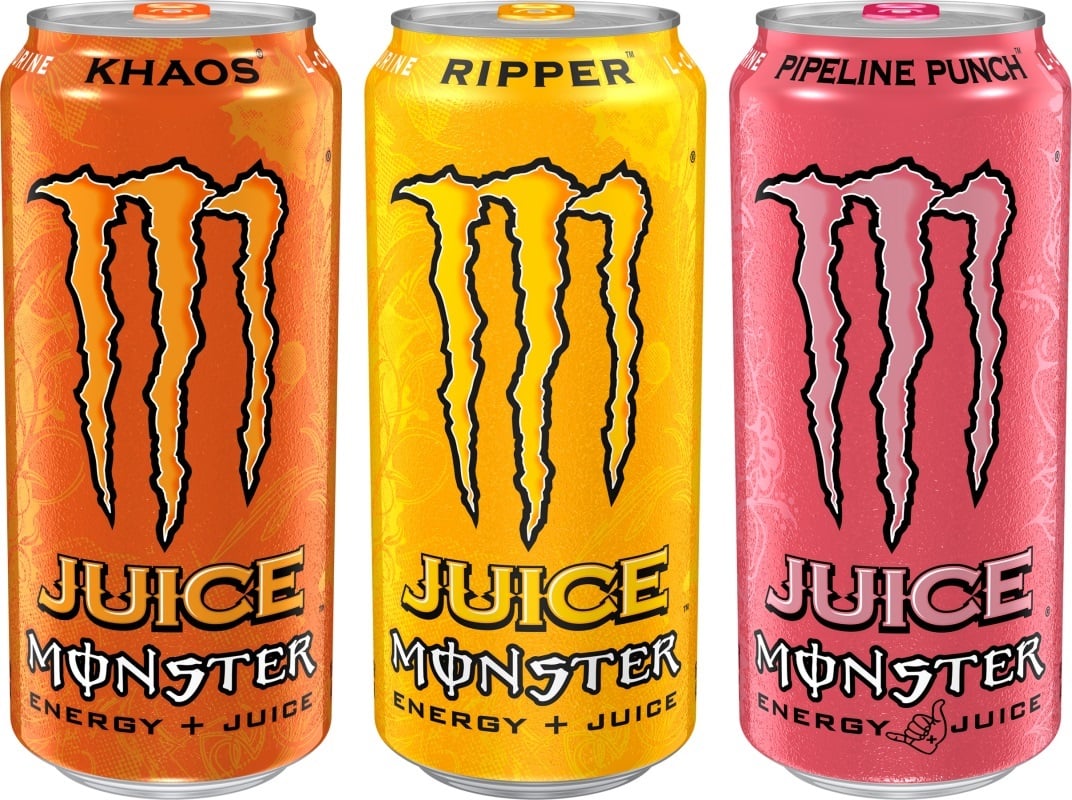 Monster Beverage Juice Monster Cans