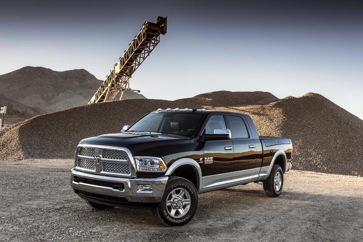 FCA's Ram Truck at a work site