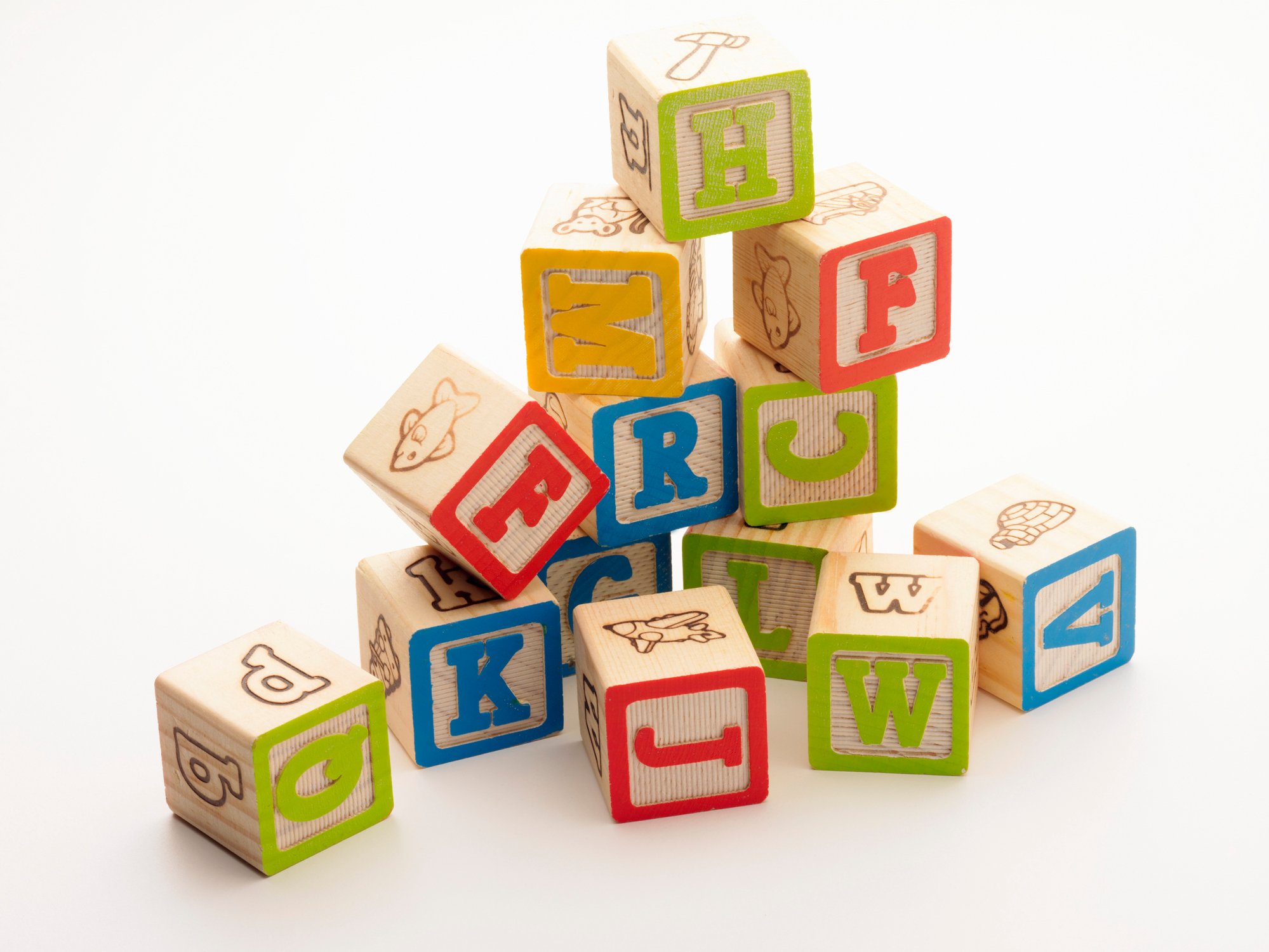 Alphabet blocks