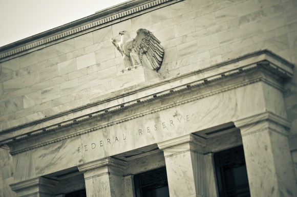 The Federal Reserve building in Washington, D.C.