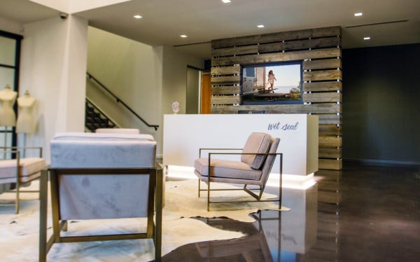A Wet Seal store lobby