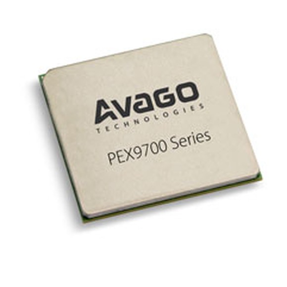 This is a chip made by Broadcom (which was made up of the combination of Broadcom and Avago). 