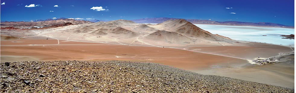 Mining operation in which Franco-Nevada has an interest.