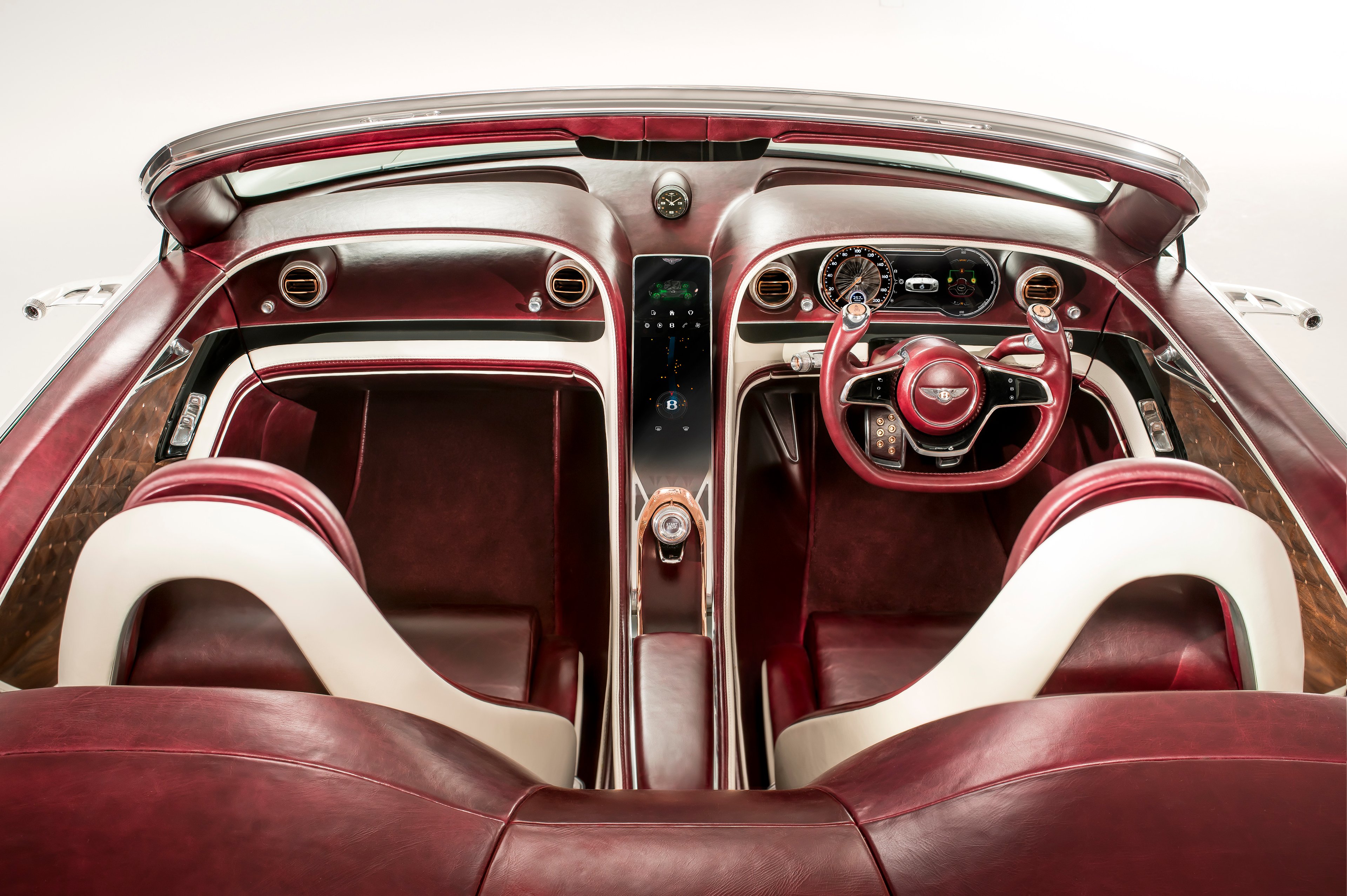 The interior of the EXP 12 Speed 6e Concept. 