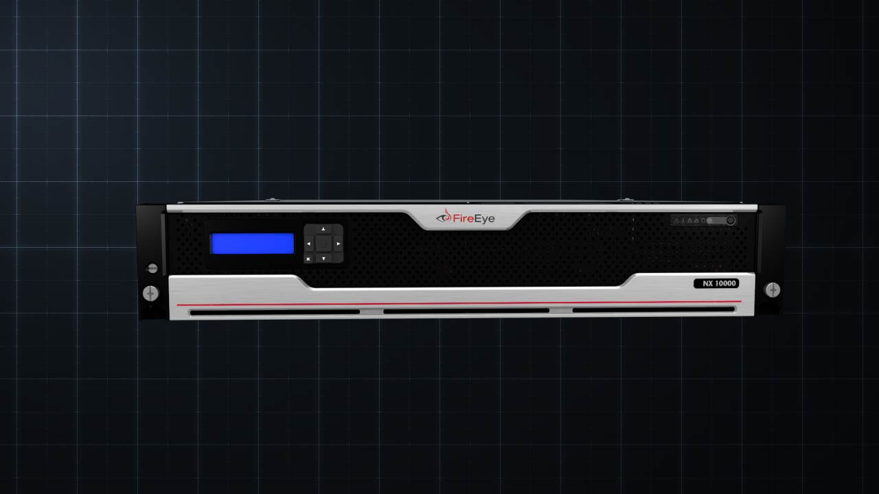 FireEye NX 10000 hardware.