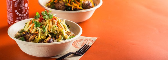 Sample entrees from ShopHouse.