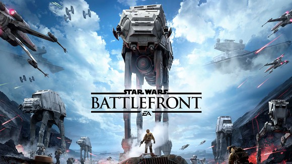 The cover of EA's popular Star Wars video game. 