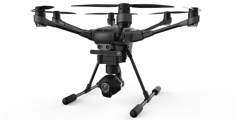 Intel and AT&T's test drone for LTE networks.