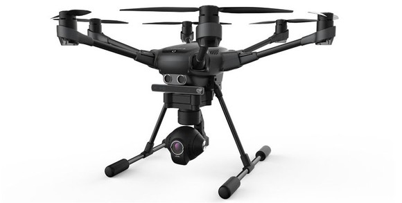 Intel and AT&T's test drone for LTE networks.