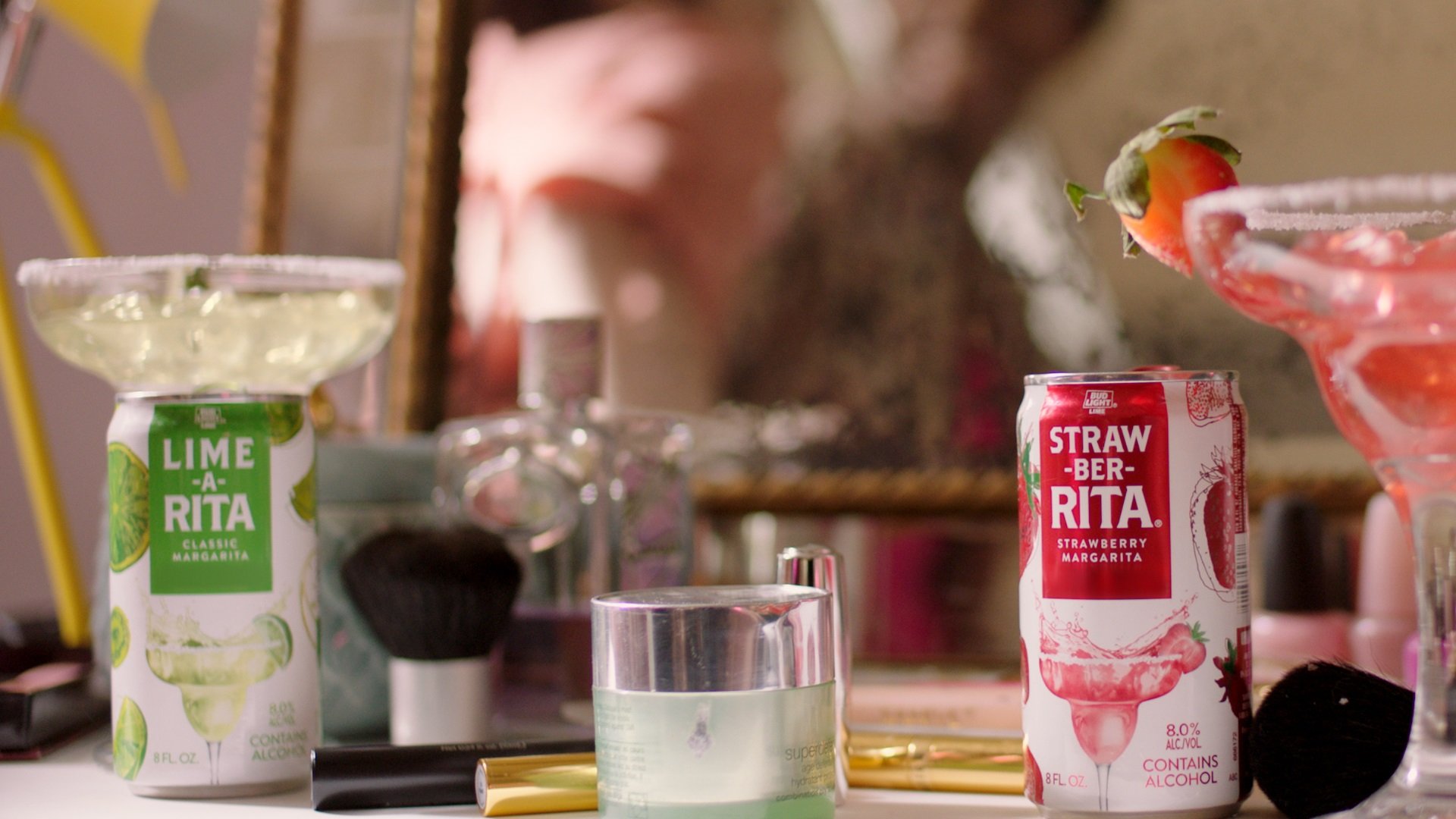 Drinks from the revamped Lime-A-Rita line