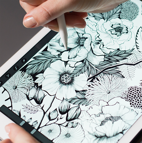 iPad Pro and Apple Pencil.