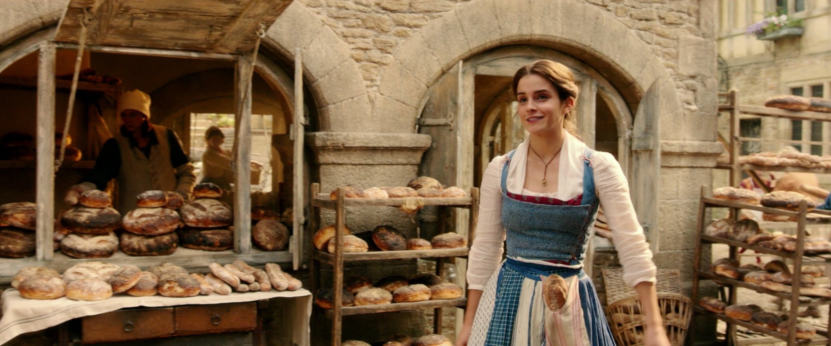 Emma Watson as Belle.
