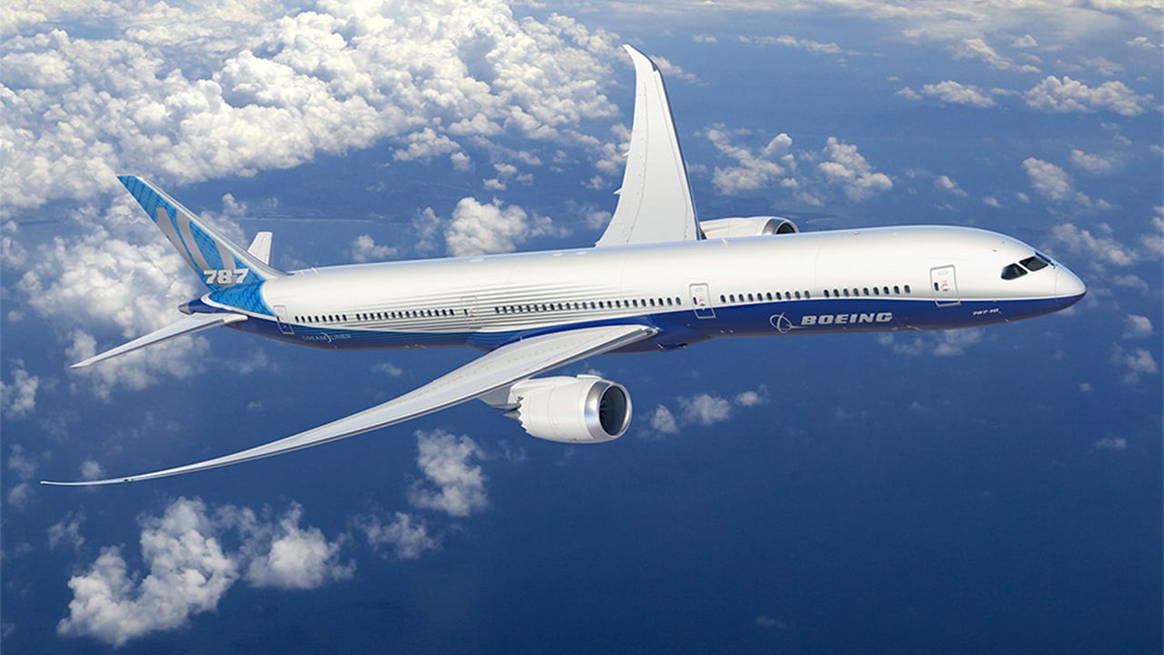 The Boeing 787.