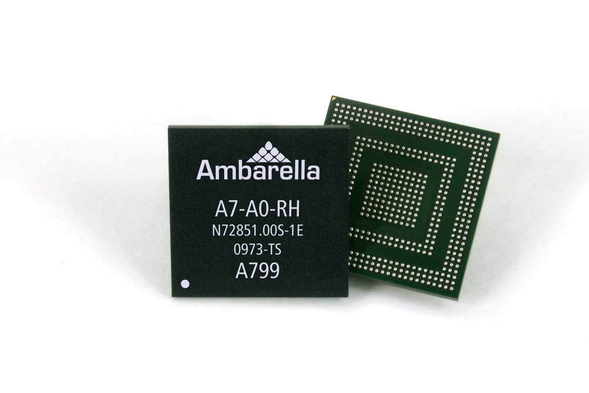 Ambarella system on a chip