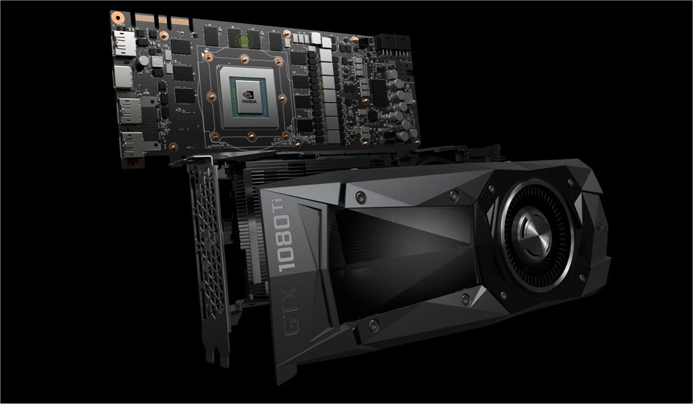 NVIDIA's high-end GTX 1080 Ti GPU.