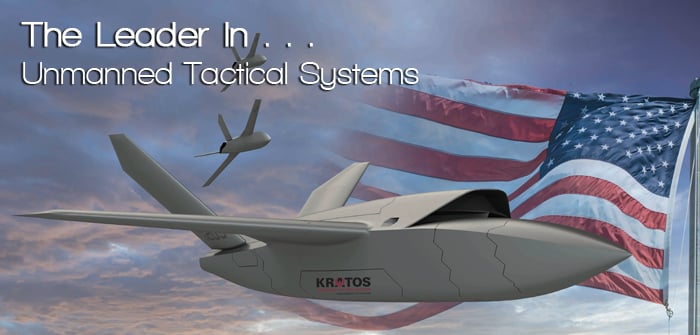 Kratos UTAP-22 Tornado drone.